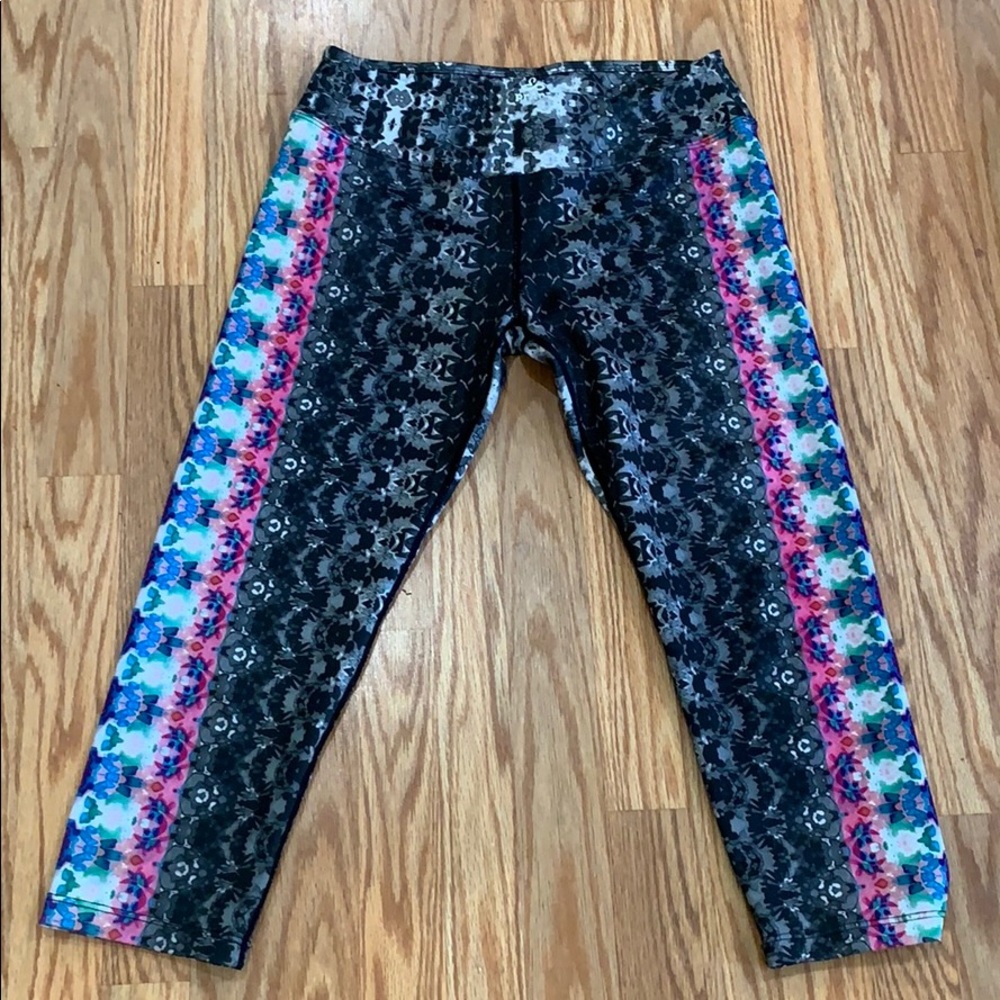 PrAna cropped leggings. Size M